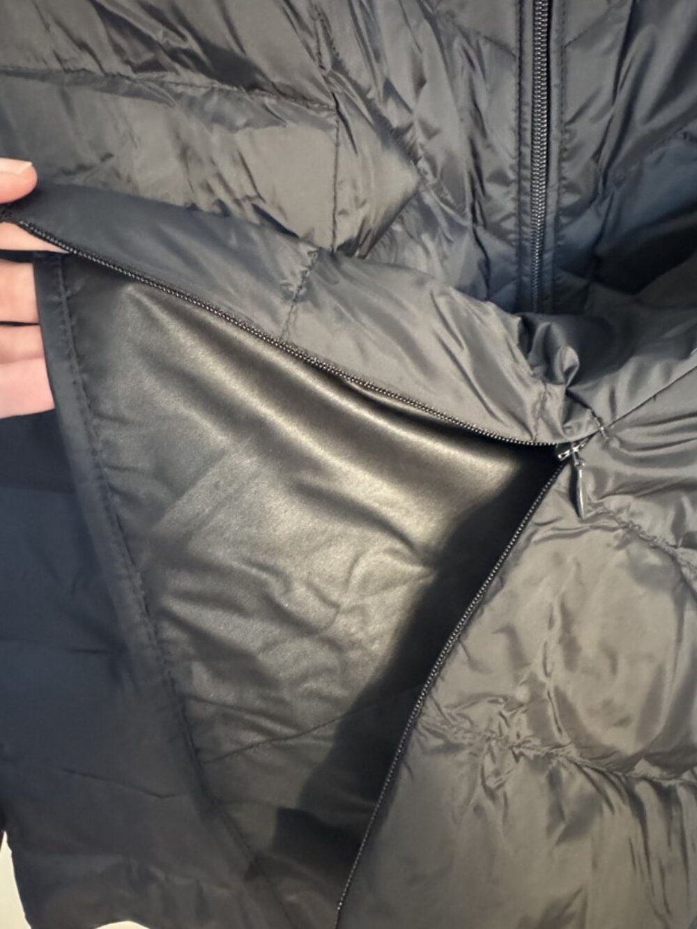 NWT J. Jill Womens Black 2X Down Puffer Vest - Picture 8 of 10